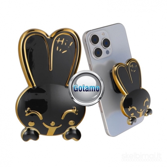 660 Klijuojami laikikliai telefonui HappyRabbit WWW.GOTAMO.LT