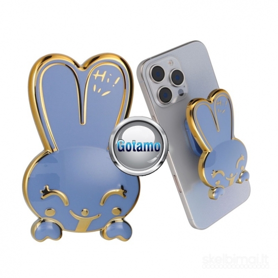 660 Klijuojami laikikliai telefonui HappyRabbit WWW.GOTAMO.LT