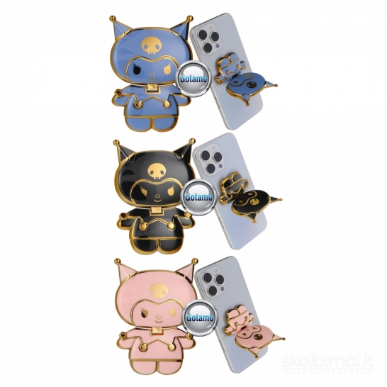 661 Klijuojami laikikliai telefonui Kuromi WWW.GOTAMO.LT