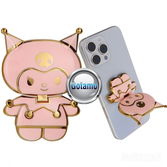 661 Klijuojami laikikliai telefonui Kuromi WWW.GOTAMO.LT