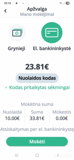 Naujiems klientams! Perlas GO 10 € nuolaidos kodas