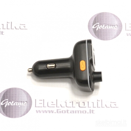 663 FM moduliatorius XO Multi Functional su Type-C 25W lizdu įkrovimui