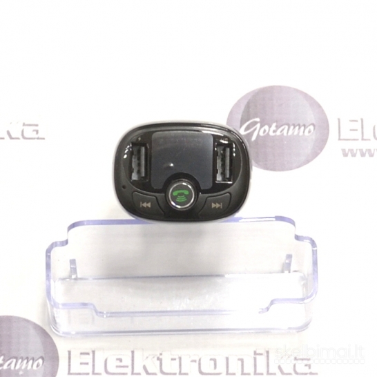 664 FM moduliatorius Baseus T su 12W lizdu įkrovimui WWW.GOTAMO.LT