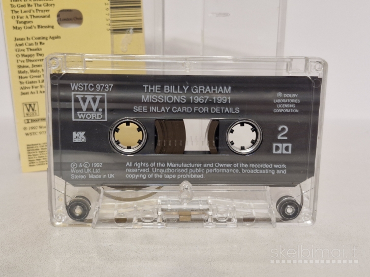 Audio kasetė The Billy Graham Missions 1967-1991