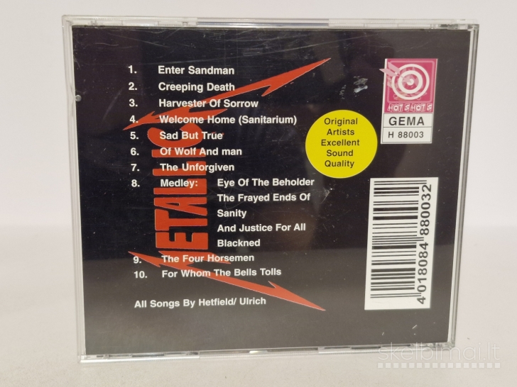 Audio CD Metallica – Latino '93 Part 1