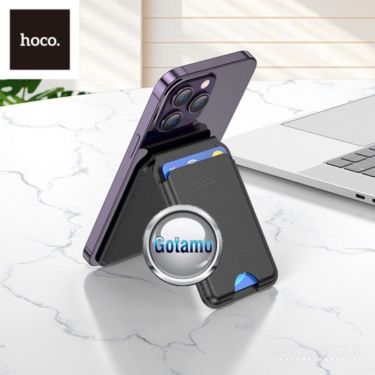 665 Magnetinis dėklas kortelėms Hoco WWW.GOTAMO.LT