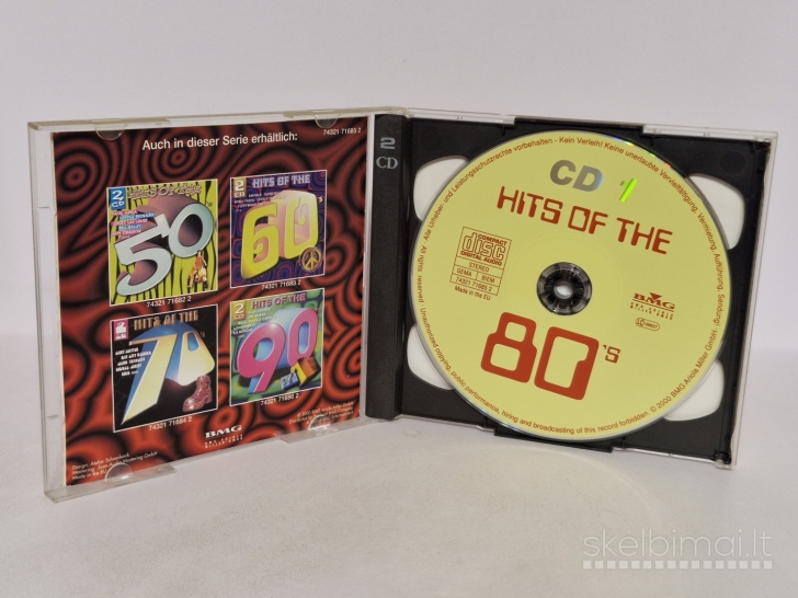 Dvigubas audio CD Various – Hits Of The 80's