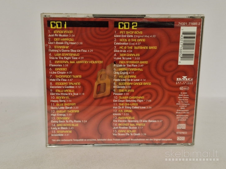 Dvigubas audio CD Various – Hits Of The 80's