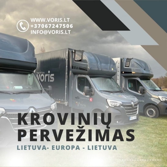 Ekspres krovinių nuvežimas ir parvežimas visą parą