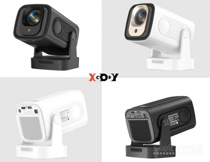 NAUJAS XGODY 5 PRO 4K TV - PROJEKTORIUS