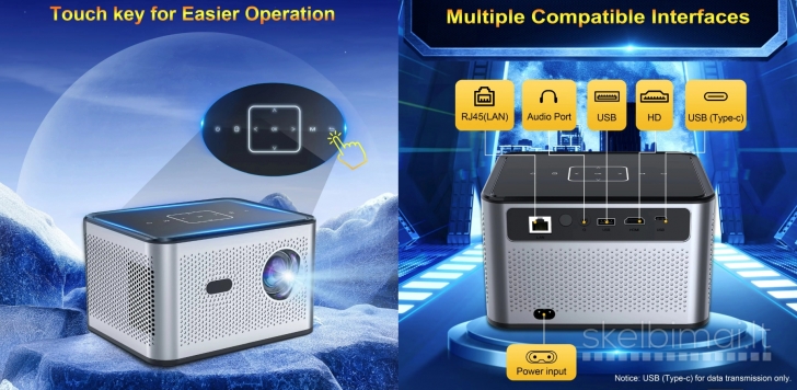 NAUJAS XNANO X3 Pro 4K PROJEKTORIUS