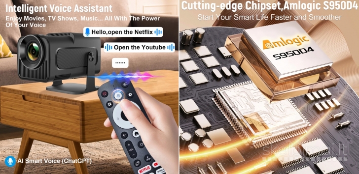 NAUJAS XGODY 5 4K PROJEKTORIUS