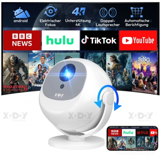 NAUJAS XGODY A2 4K PROJEKTORIUS