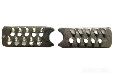 Veržlės tarkavimo mašinai ir kiti mėsmalių priedai. 