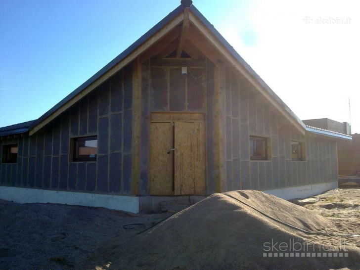 Fasadų šiltinimas ekovata. www.ekovata.info