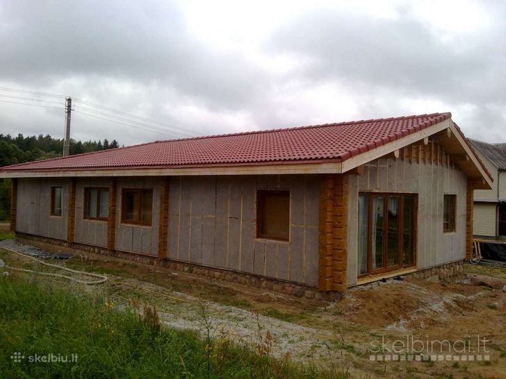 Fasadų šiltinimas ekovata. www.ekovata.info