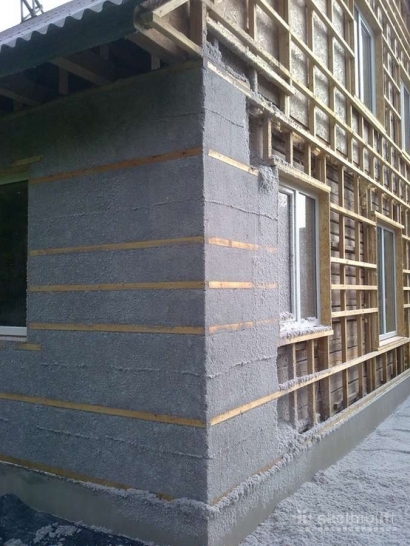 Oro tarpo šiltinimas ekovata. www.ekovata.info