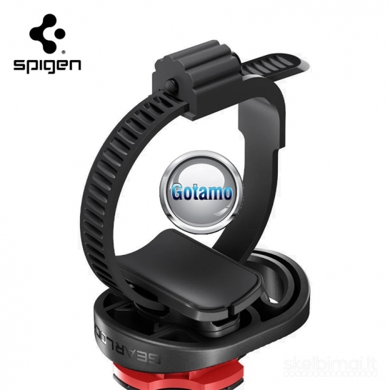 669 Prie dviračio tvirtinamas laikiklis telefonui Spigen Gearlock