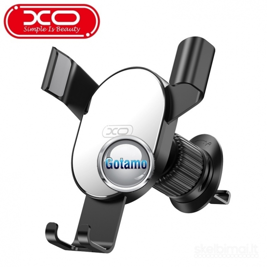 670 Prie grotelių tvirtinamas auto laikiklis telefonui XO Gravity Pro