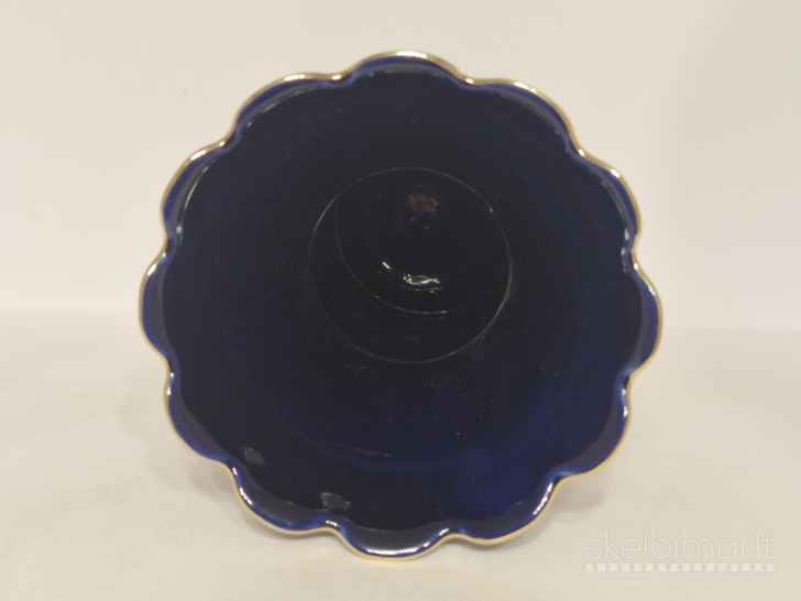 Bavaria kobalto porceliano vaza ~ 20cm.