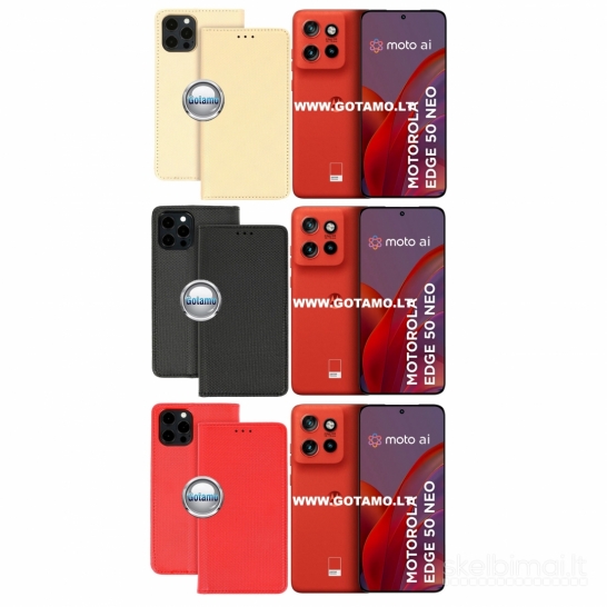 104 Re-Grid dėklai Motorola Edge 50 Neo telefonui WWW.GOTAMO.LT