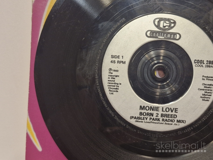 LP plokštelė Monie Love – Born 2 B.R.E.E.D.