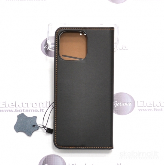 676 Gotamo Vintage natūralios odos dėklas Apple iPhone 16 Pro Max