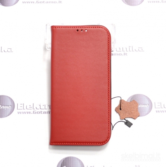 676 Gotamo Vintage natūralios odos dėklas Apple iPhone 16 Pro Max