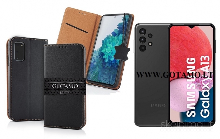 540 Gotamo Vintage natūralios odos dėklai Samsung Galaxy A13