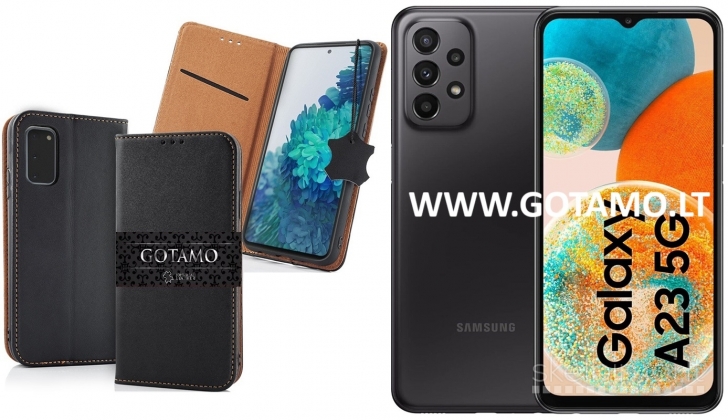 678 Gotamo Vintage natūralios odos dėklai Samsung Galaxy A23 WWW.GOTAMO.LT