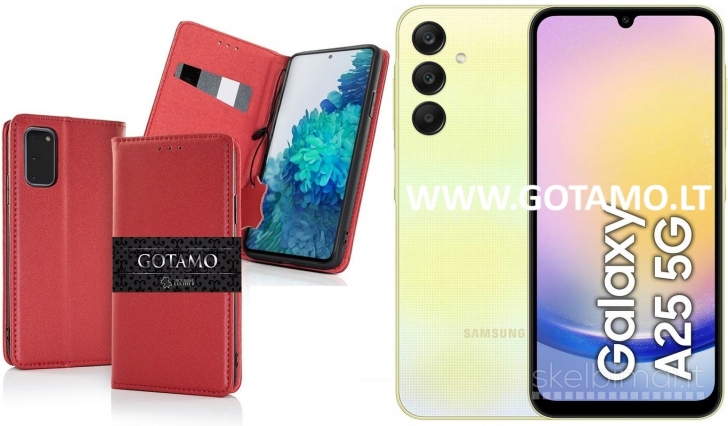 679 Gotamo Vintage natūralios odos dėklai Samsung Galaxy A25 WWW.GOTAMO.LT