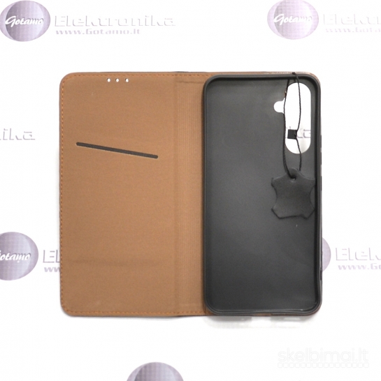 681 Gotamo Vintage natūralios odos dėklai Samsung Galaxy A54 WWW.GOTAMO.LT