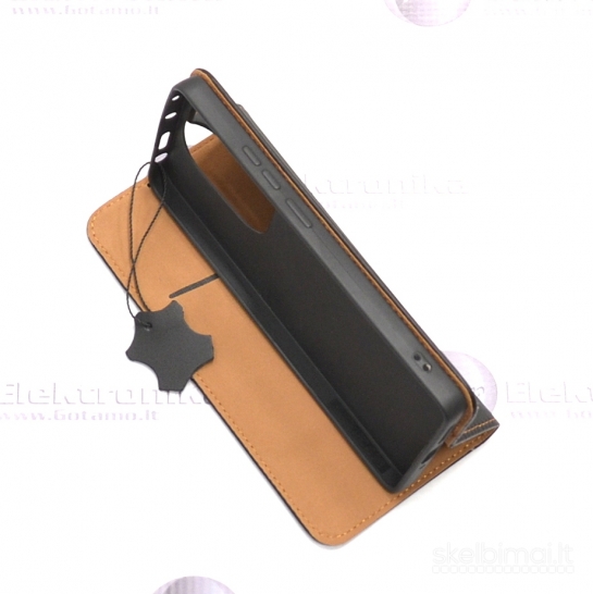 689 Gotamo Vintage natūralios odos dėklas Xiaomi Redmi Note 13 Pro 4G