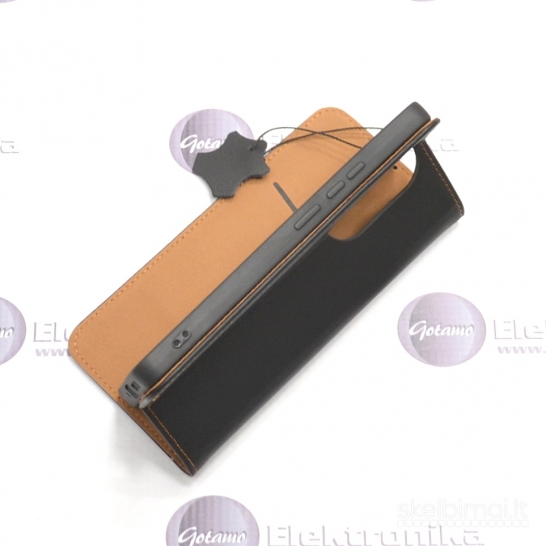 689 Gotamo Vintage natūralios odos dėklas Xiaomi Redmi Note 13 Pro 4G
