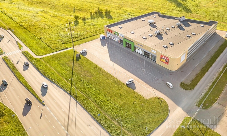 Parduodamas naujos statybos 3603,94 m² komercinės paskirties pastatas