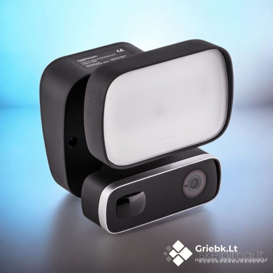 Wi-Fi CCTV LED prožektorius, 10W 800Lm 1080p HD kamera, THORGEON