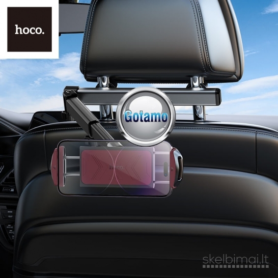 691 Prie kedės tvirtinamas auto laikiklis telefonui ar planšetei Hoco Headrest