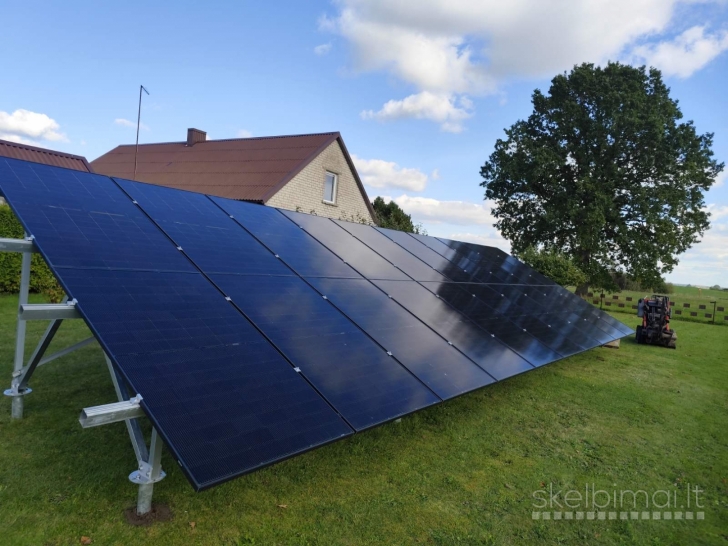 Saulės elektrinės įrengimas nuo 4900 € – viskas įskaičiuota