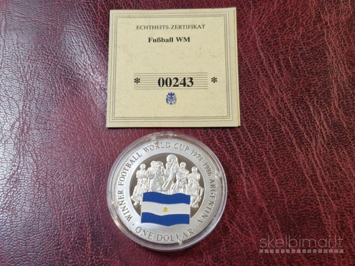 Kuko Salos 1 doleris, 2001 UC# 209 Argentina AG