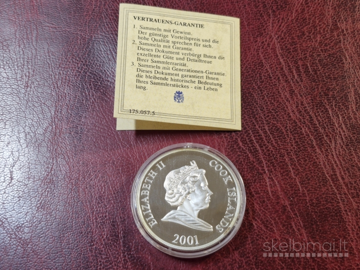 Kuko Salos 1 doleris, 2001 UC# 209 Argentina AG