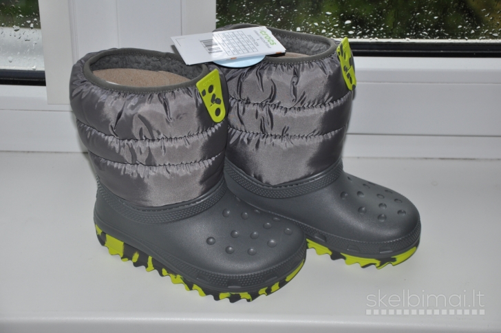 Nauji Crocs neo puff J3 34-35 dydžiai Kaina - 37eur