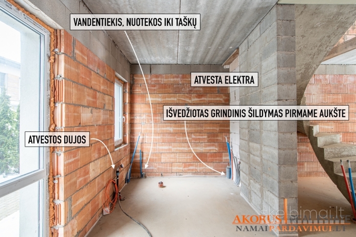 akorus.lt - įrengta terasa, dujinis šildymas