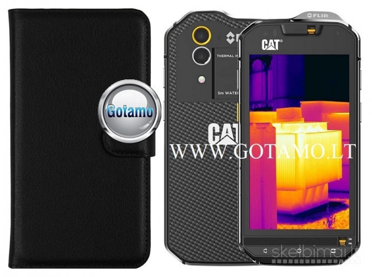 700 Diary Mate dėklas knyga CAT S60 telefonui WWW.GOTAMO.LT