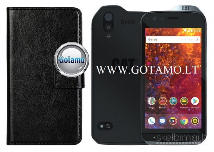 701 Diary Mate dėklas knyga CAT S61 telefonui WWW.GOTAMO.LT