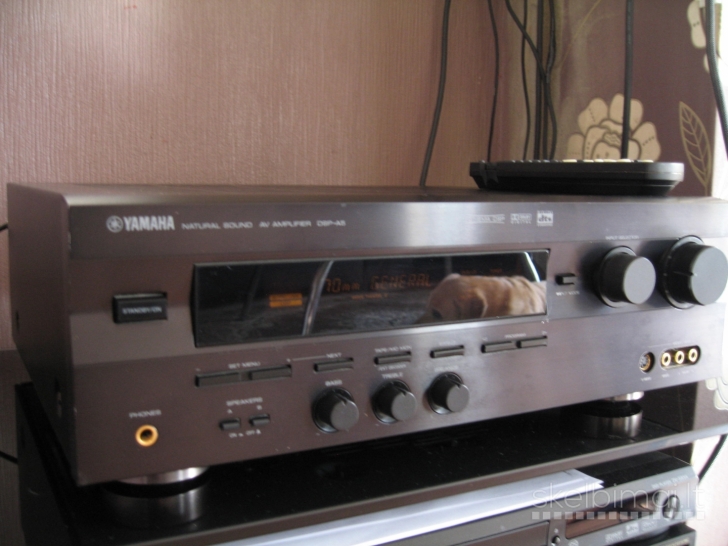 YAMAHA DSP-A5 Home Cinema Hi-Fi Amplifier. DTS. Dolby Digital. Cinema DSP.