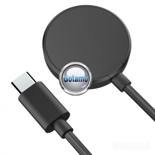 704 Magnetinis įkrovimo laidas padukas Samsung laikrodžiams bekontaktis Type-C