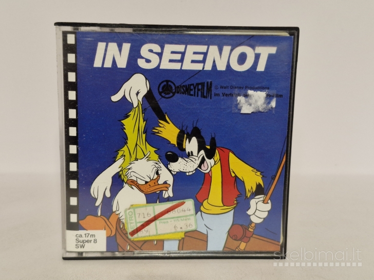 Super 8 filmas juosta In Seenot Disneyfilm