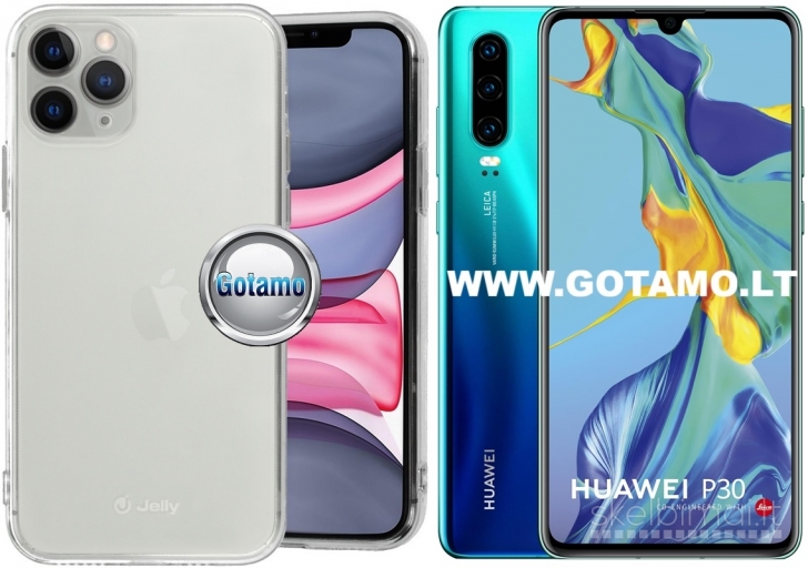 705 Pearl Jelly dėklai nugarėlės Huawei P30 telefonui WWW.GOTAMO.LT