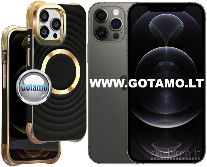 706 MagSafe Beauty dėklas nugarėlė Apple iPhone 12, Apple iPhone 12 Pro