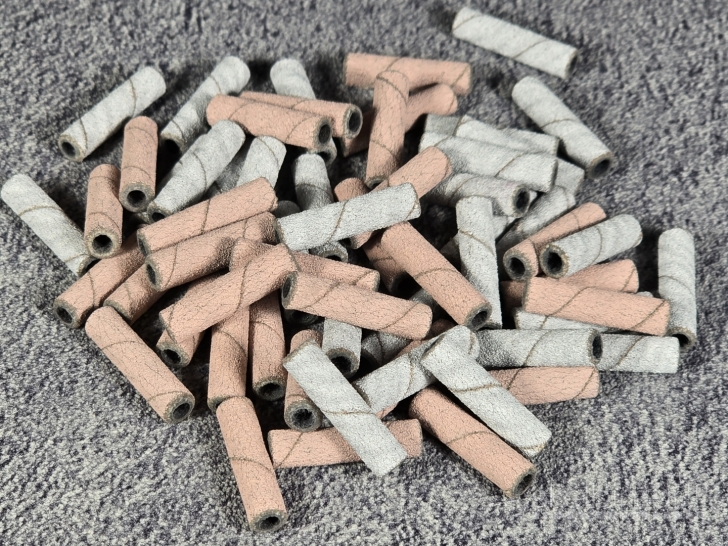 Šlifavimo juostelės nagams Mini Long 180,240 gritų